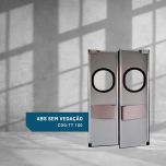 Porta Vai e Vem sem vedação