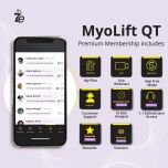 MyoLift QT Plus Premium: Personalized Skincare Coach Guided by AI Skin Analysis| Customized Wellness Journey from Expert Esthetician at Home| Earn & Redeem Reward Points| Lifetime Membership
