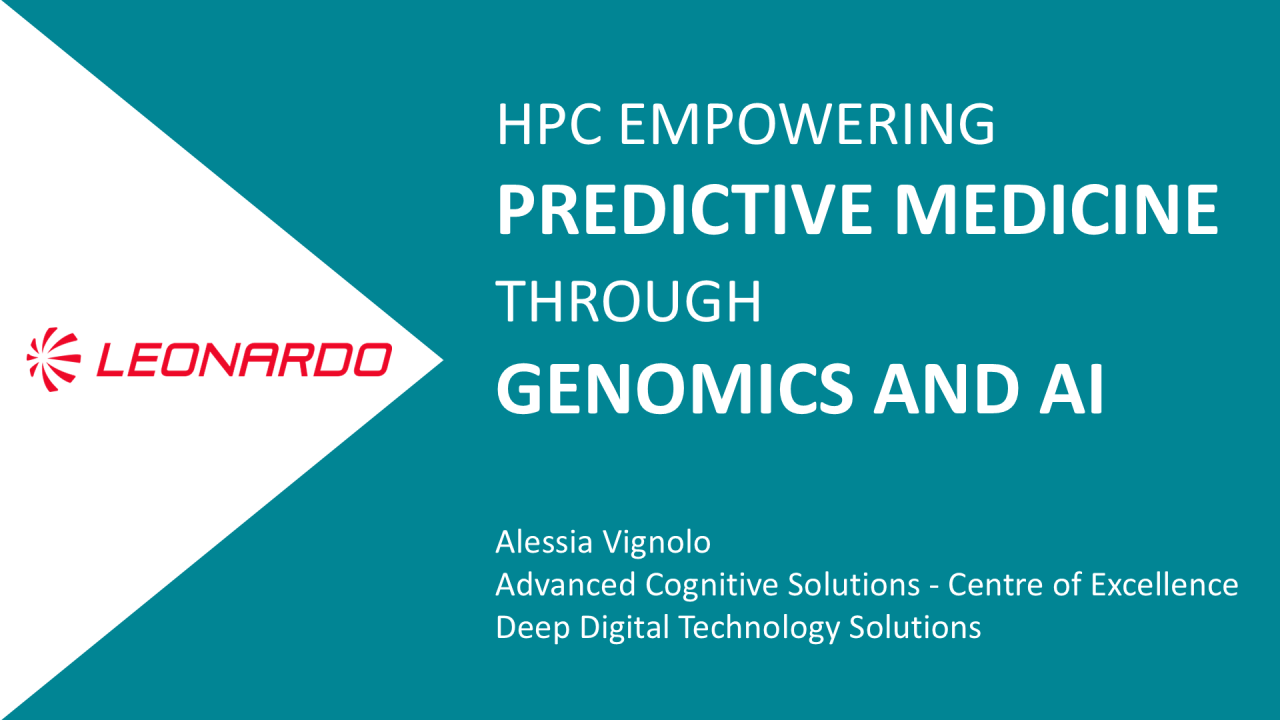 HPC Empowering Predictive Medicine Through Genomics and AI