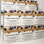 Coffee Spice Company - Variety Box (12) Spice Bags/3 flavors, 4 each