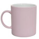 Caneca Ceramica delicadinha Rosa Candy Fosca 310ml
