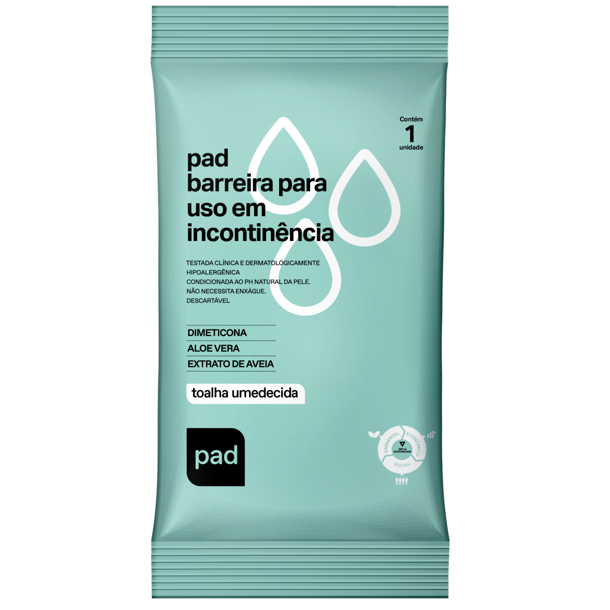 PAD Toalha Barreira Incontinência