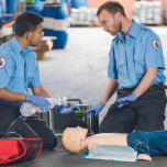 Monitor by Laerdal - Desfibrilador simulado, monitor do paciente e ventilador