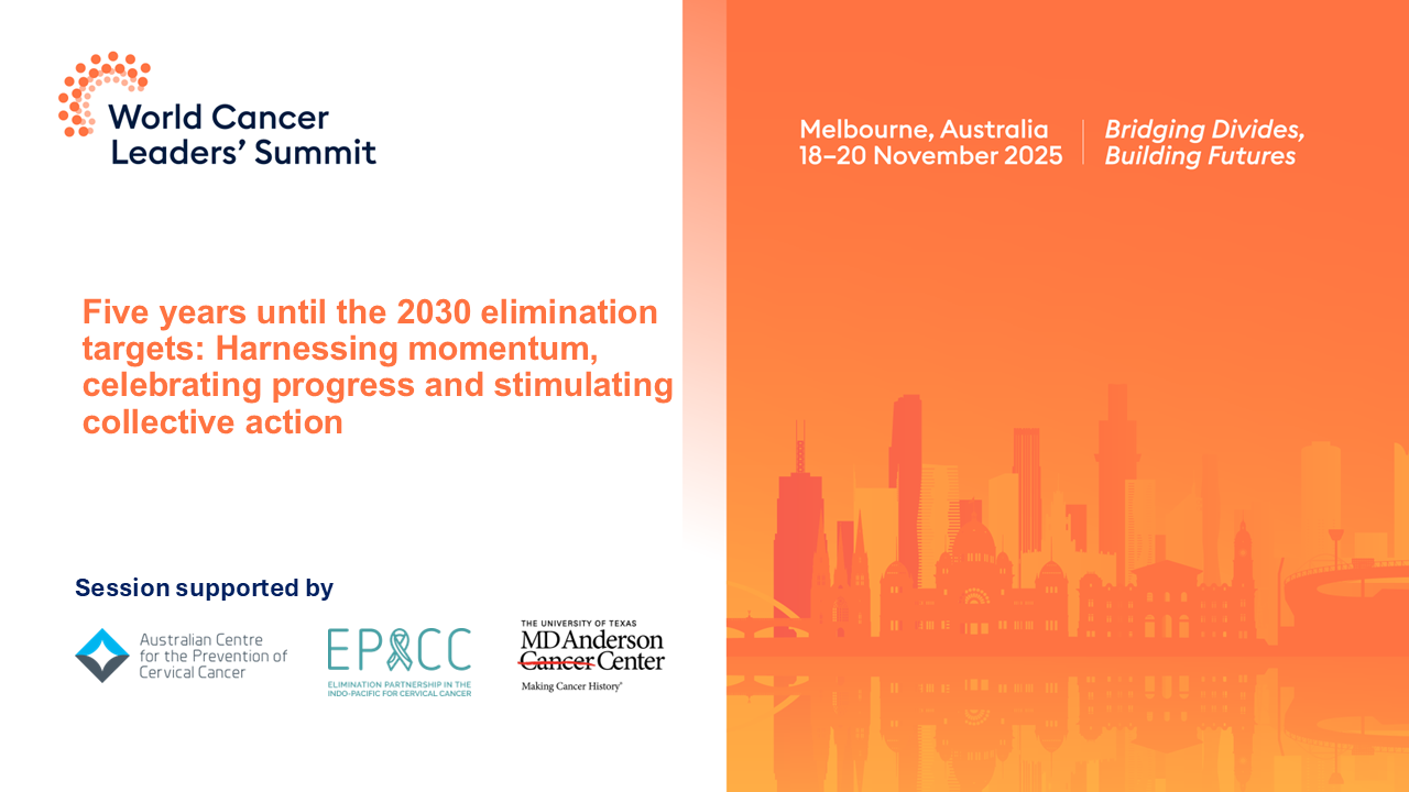 Multi-sponsored session: Five years until the 2030 elimination targets: Harnessing momentum, celebrating progress and stimulating collective action