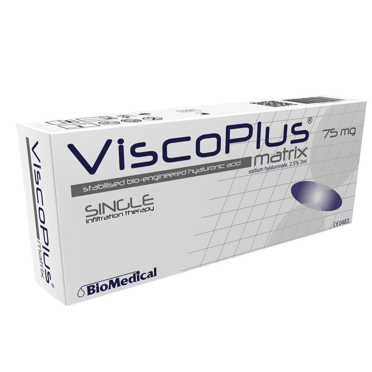 intra-articular hyaluronic acid single injection therapy ViscoPlus Matrix®
