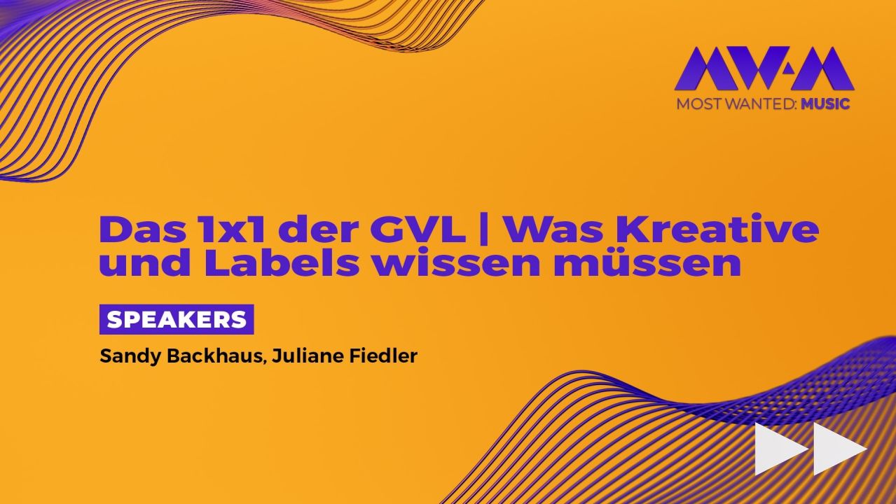 Das 1x1 der GVL | Was Kreative und Labels wissen müssen