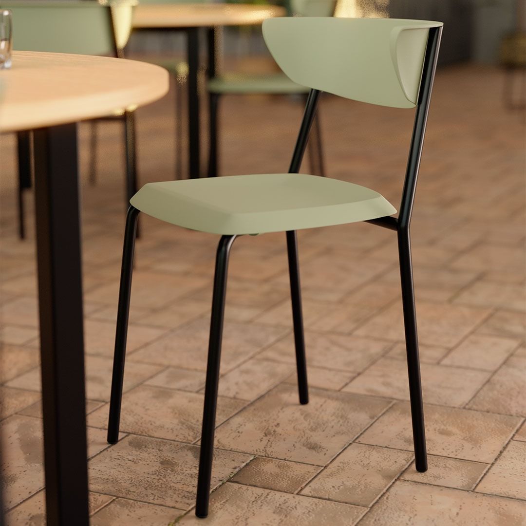 Banqueta Bit Bar e Cadeira Bit