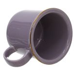 Canecas de Cerâmica Tipo Esmaltada Roxa 280ml Para Sublimação