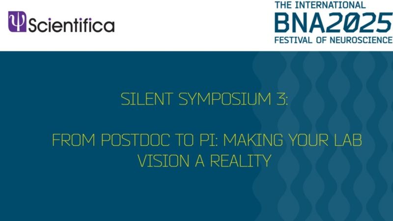 Silent Symposium 3: From Postdoc to PI: Making Your Lab Vision a Reality