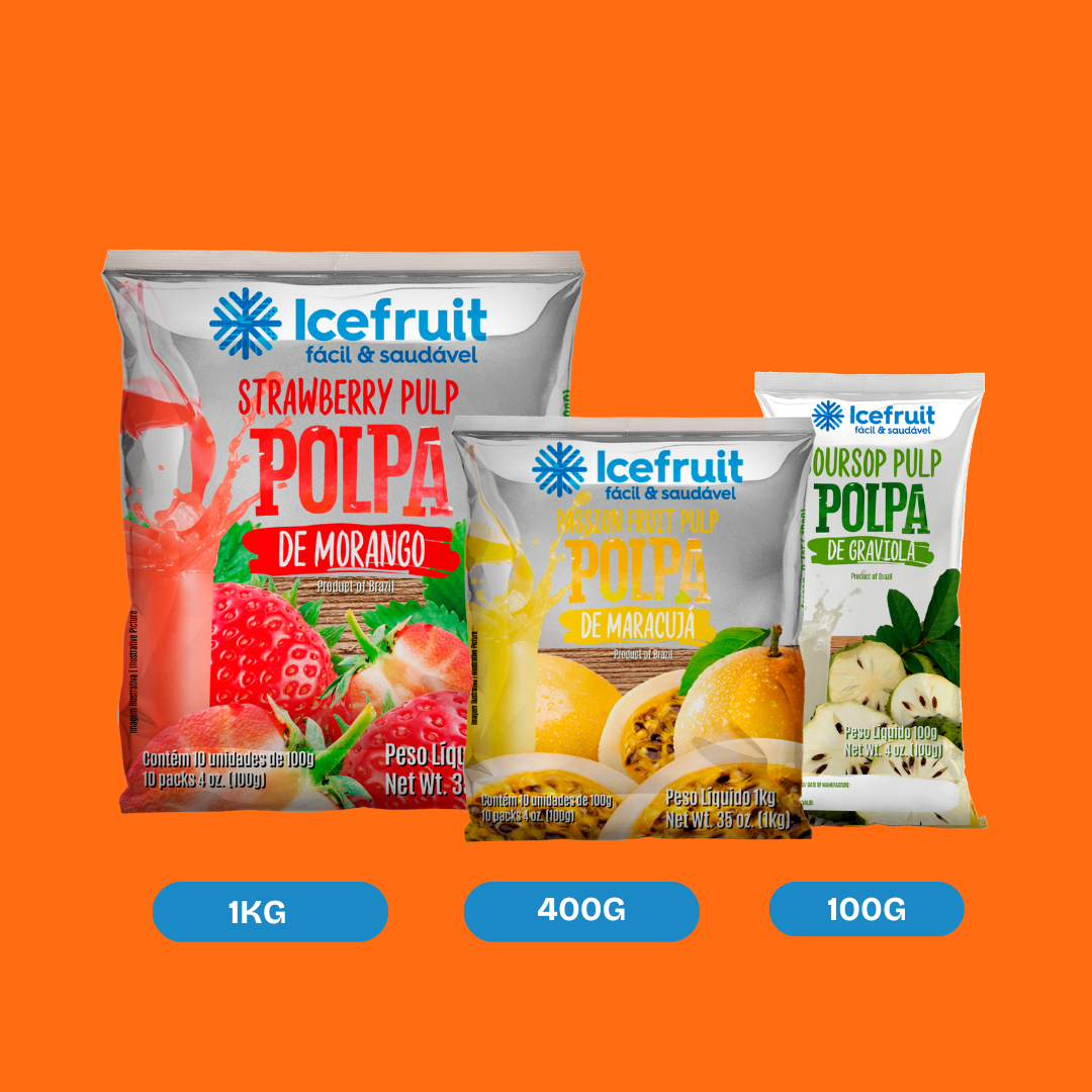 Polpas de Fruta - Icefruit
