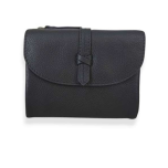 Premium Print leather wallet with front loop design