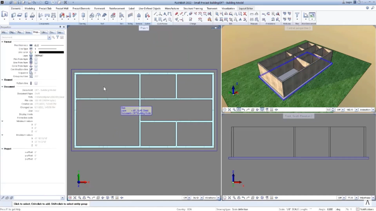 Improve Speed and Accuracy on Your Small Precast Building Projects with ALLPLAN