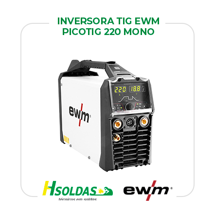 INVERSORA TIG EWM PICOTIG 220 MONO