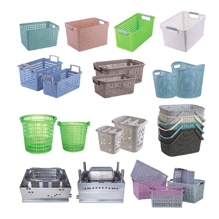 Plastic basket mould