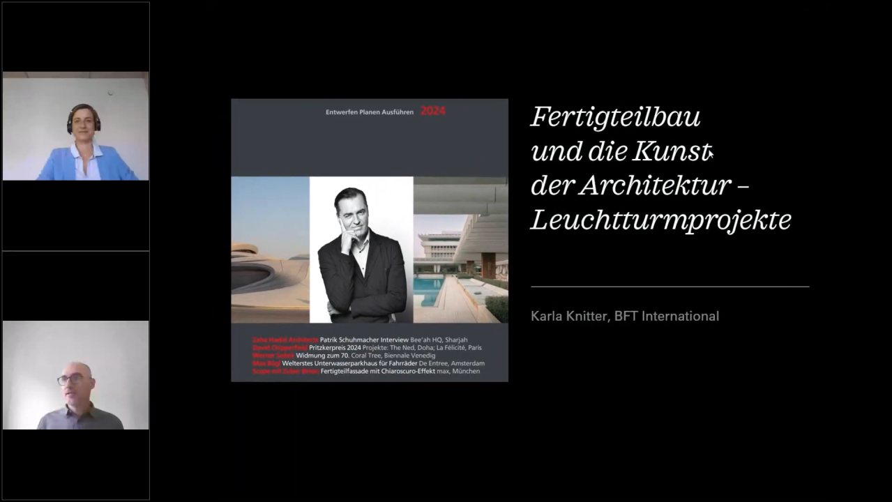 Usage of Precast in Award winning building design