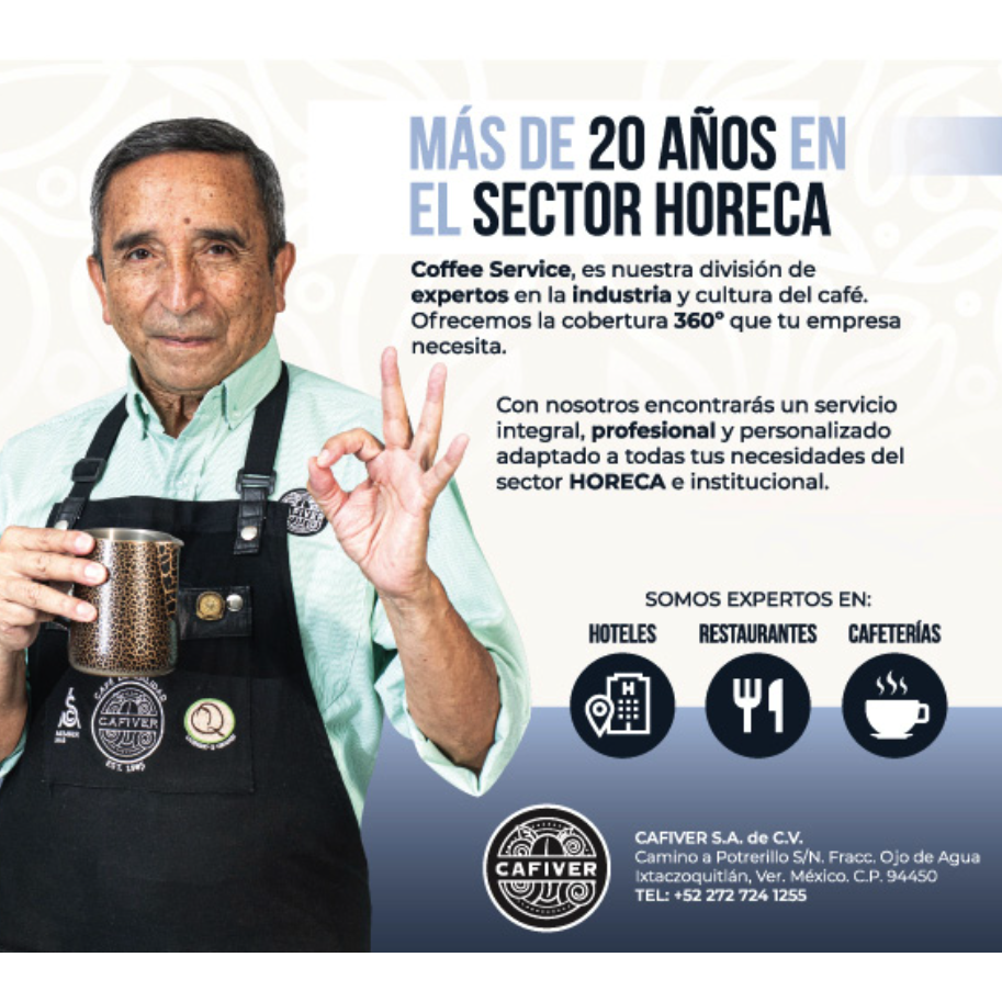 Capacitación en la correcta preparación de café.