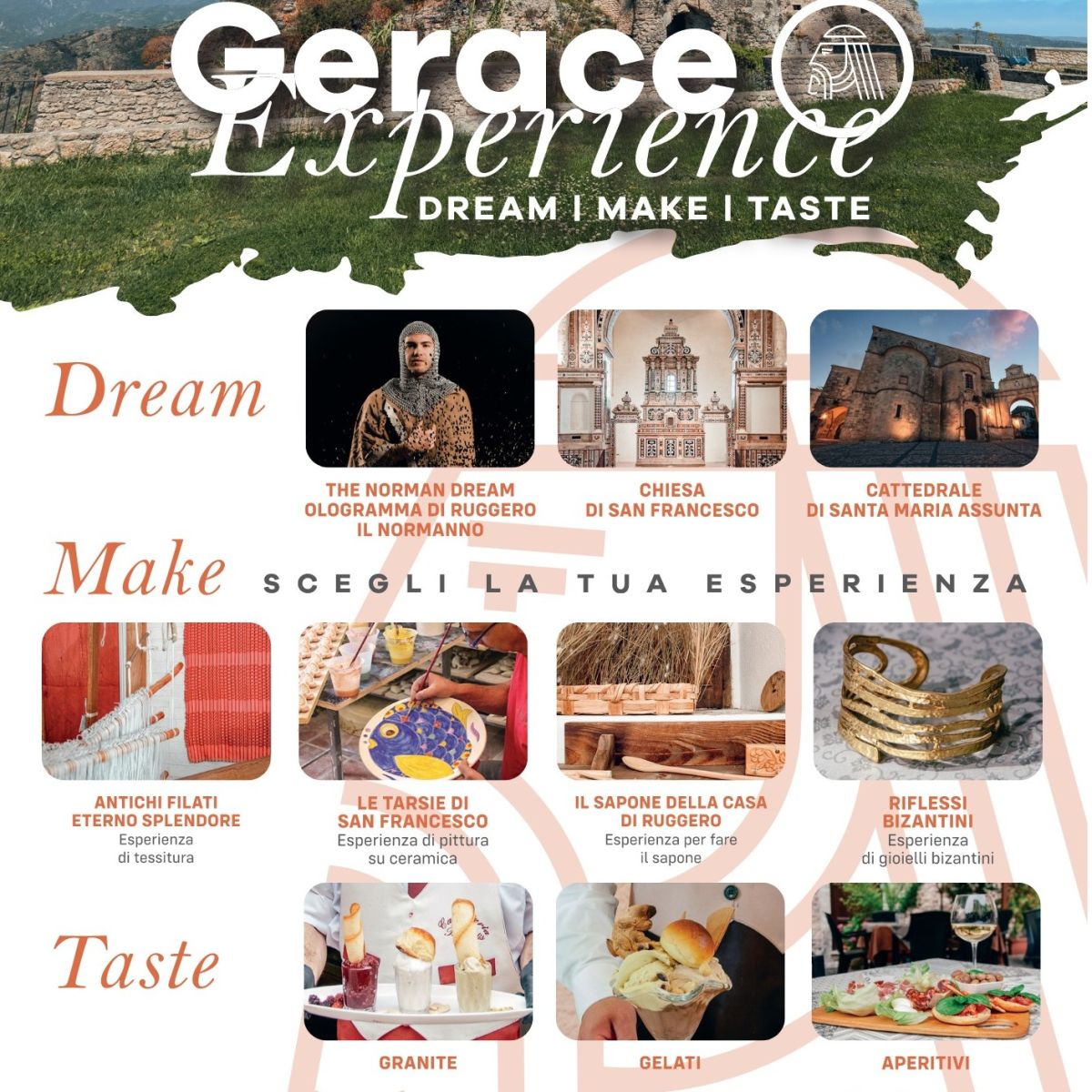 DREAM | MAKE | TASTE