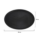 Bandeja Oval Antiderrapante 68x56cm