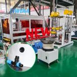 Pre-installed Outlet Hole Lay Flat Hose Production Line