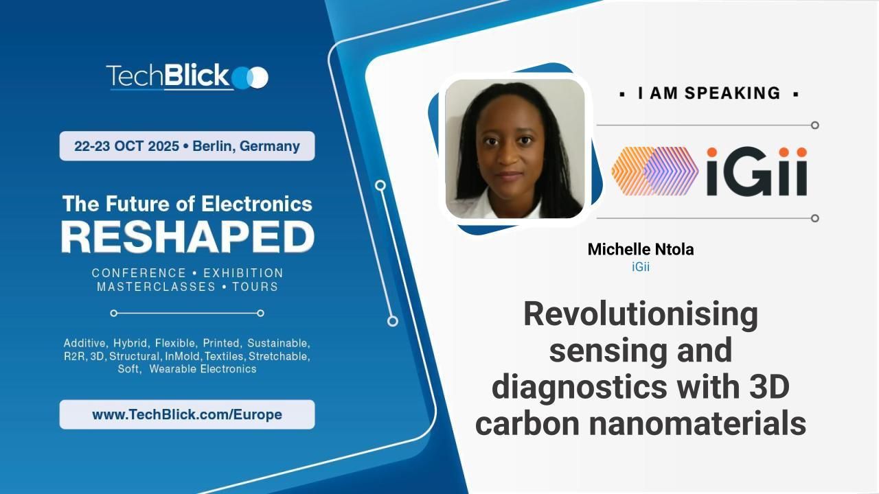 iGii - Revolutionising sensing and diagnostics with 3D carbon nanomaterials
