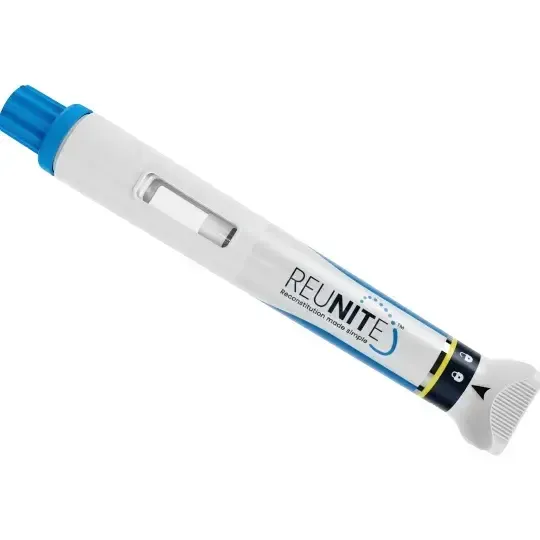 Reunite dual-chamber cartridge autoinjector