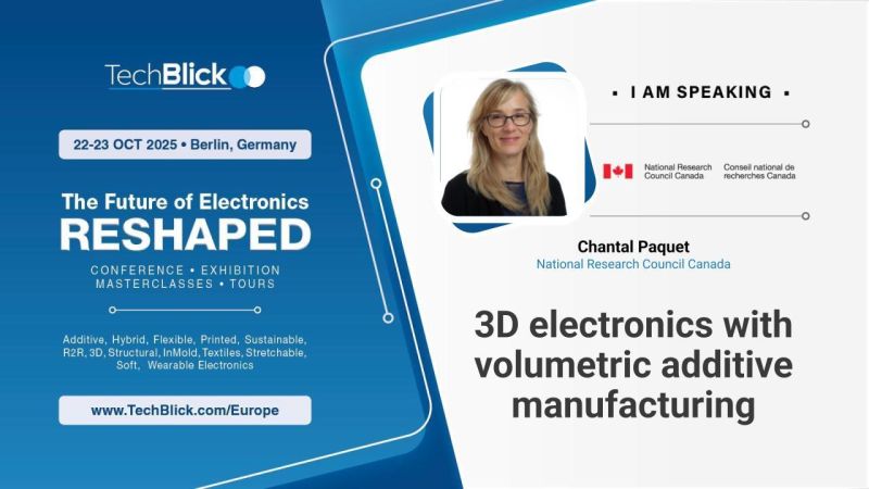 National Research Council Canada - 3D electronics with volumetric additive manufacturing