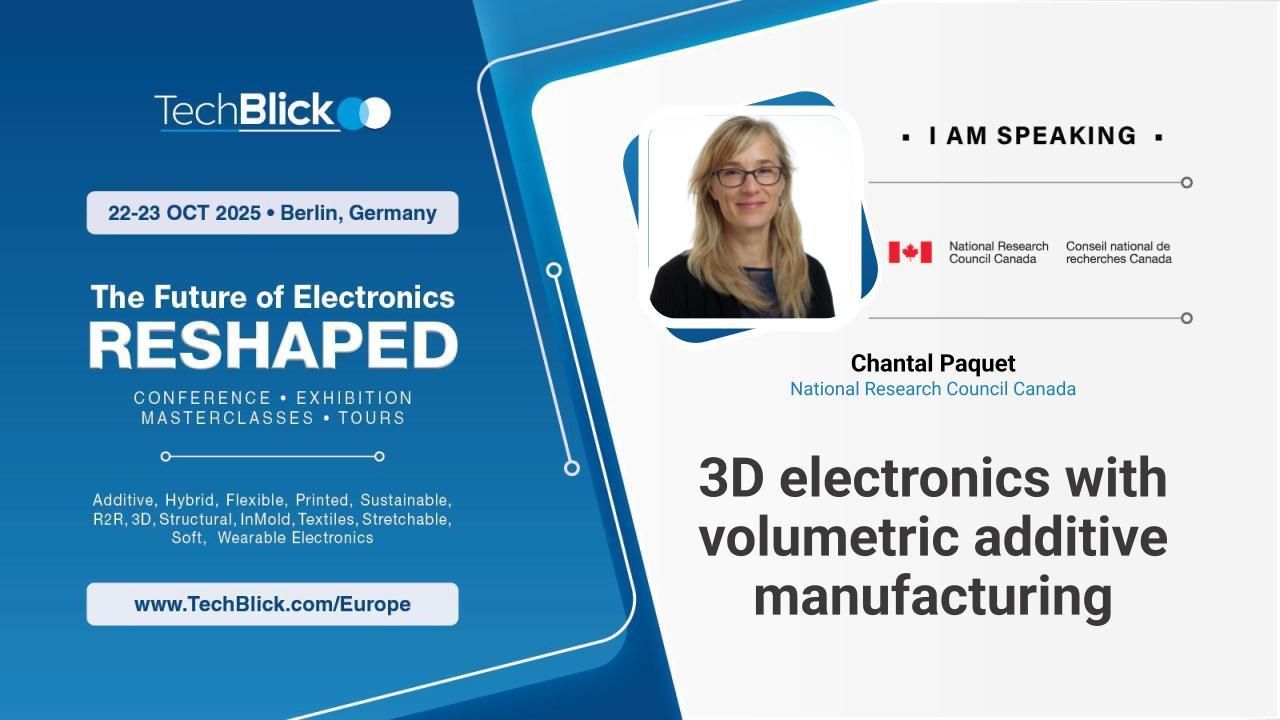 National Research Council Canada - 3D electronics with volumetric additive manufacturing