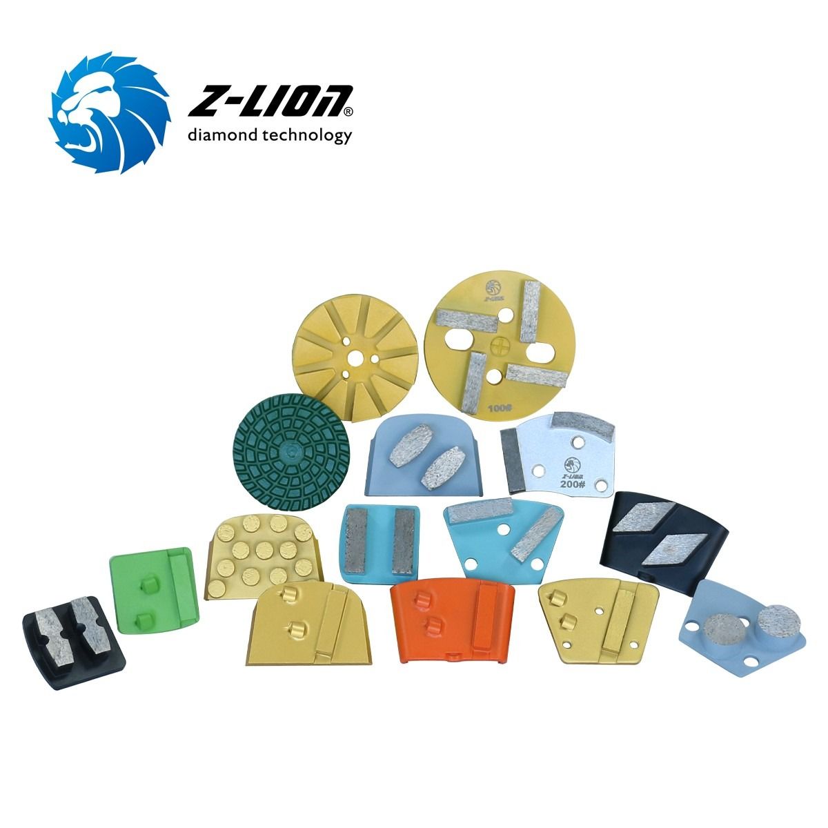 Metal grinding pads