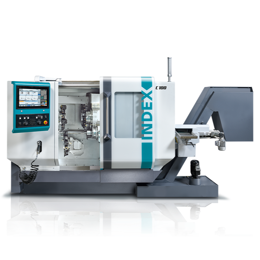 INDEX C100 Triple Turret Production Turning Center