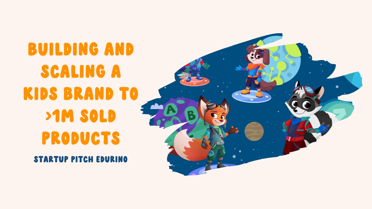 Building and scaling a kids brand to >1M sold products - - FEATURED IN STARTUP BRAND RANKING 2025