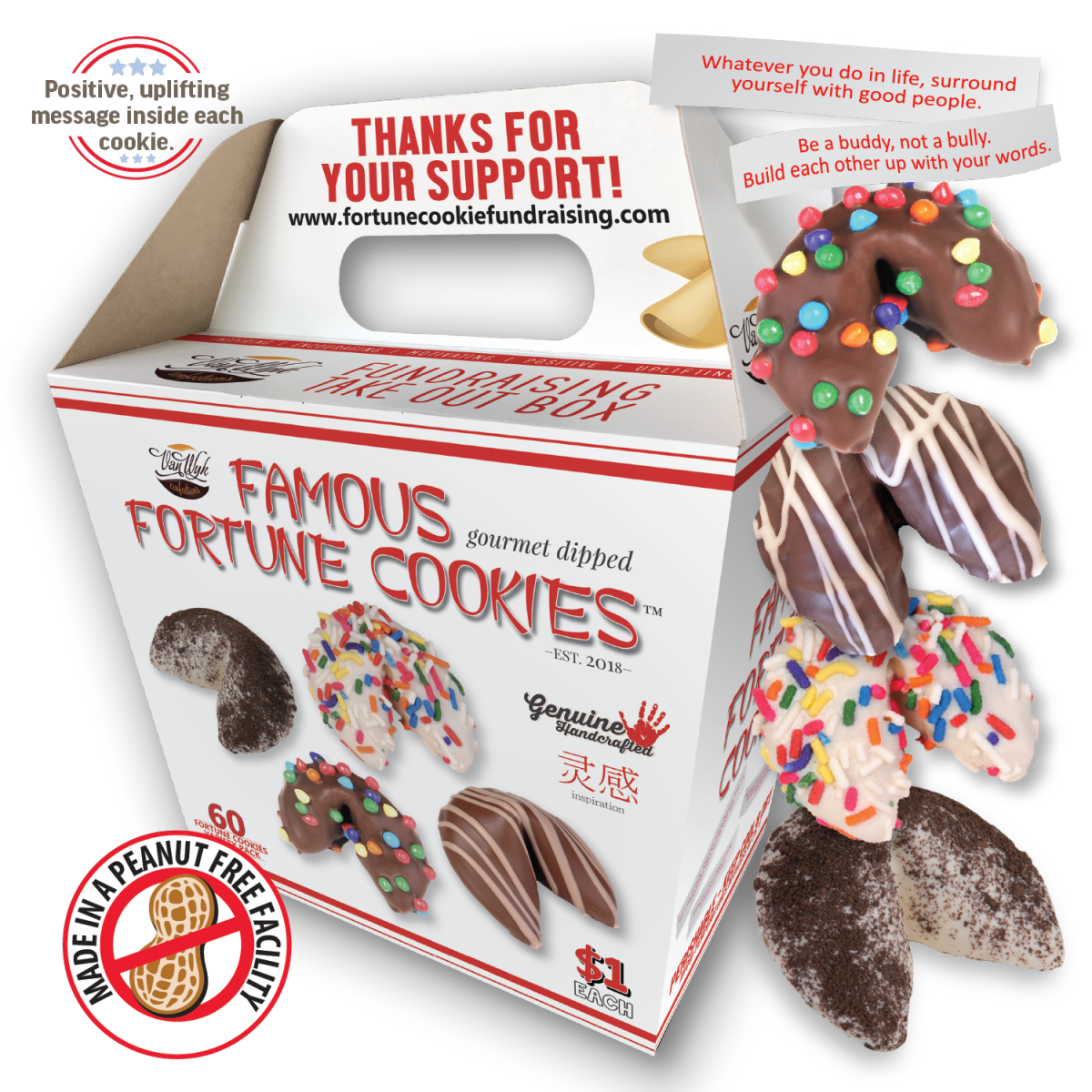 $1 Famous Fortune Cookies