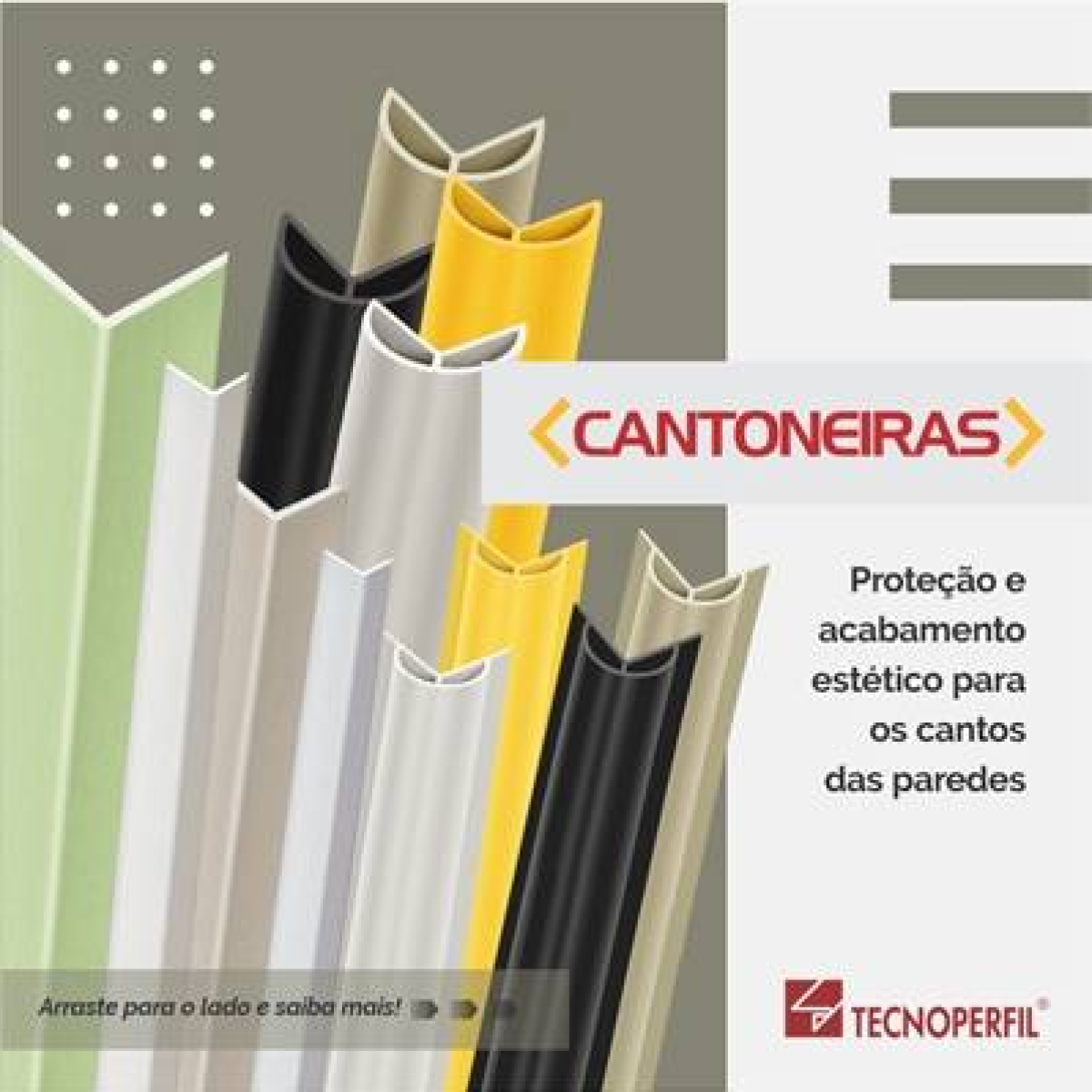 CANTONEIRAS EM PVC