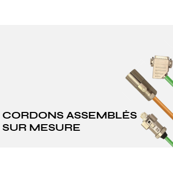 Cordons assemblés sur mesure