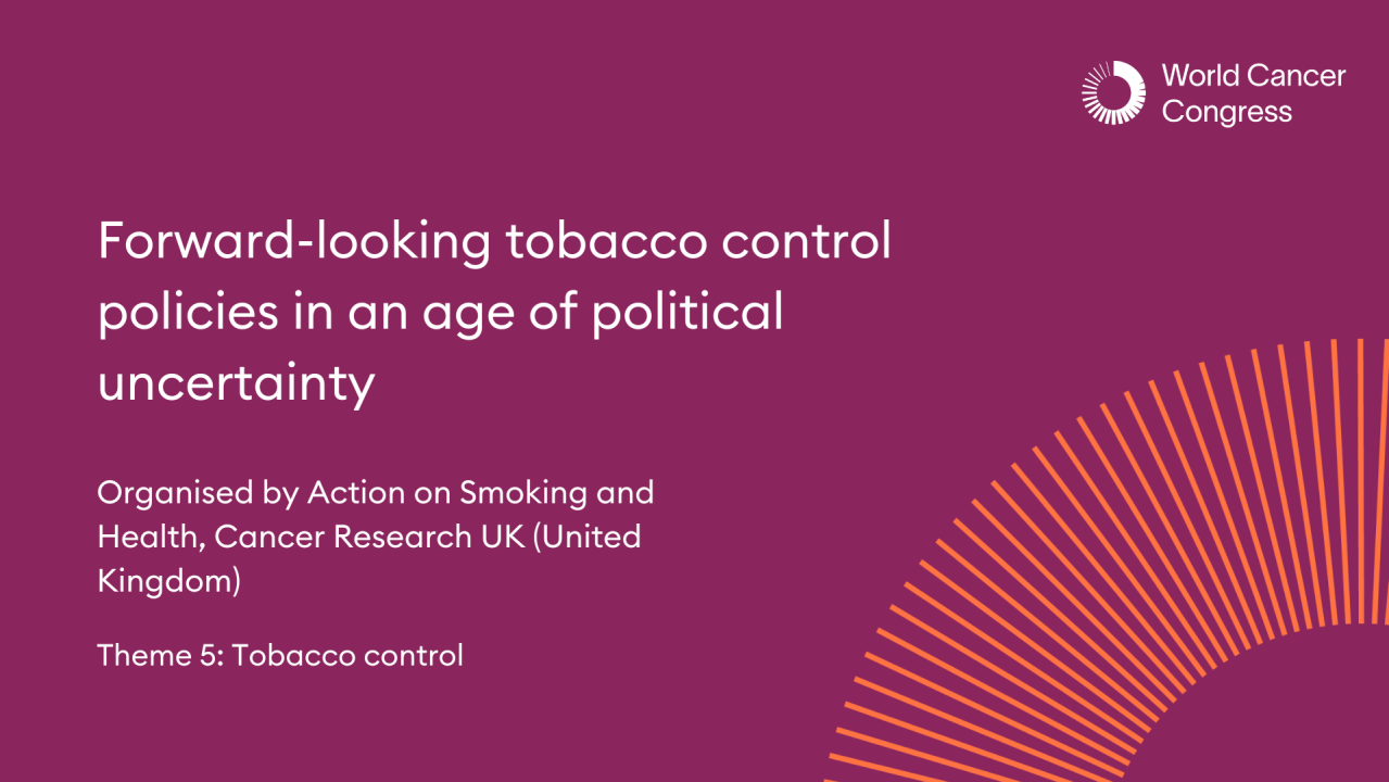 Forward-looking tobacco control policies in an age of political uncertainty