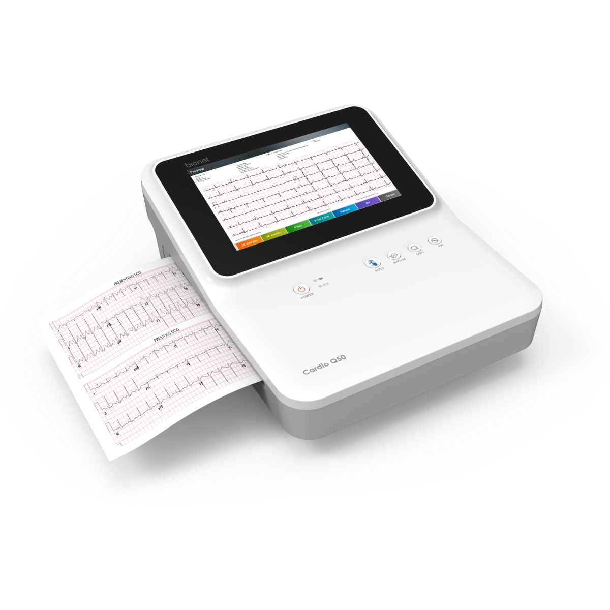Eletrocardiógrafo CardioCare Q50 Bionet