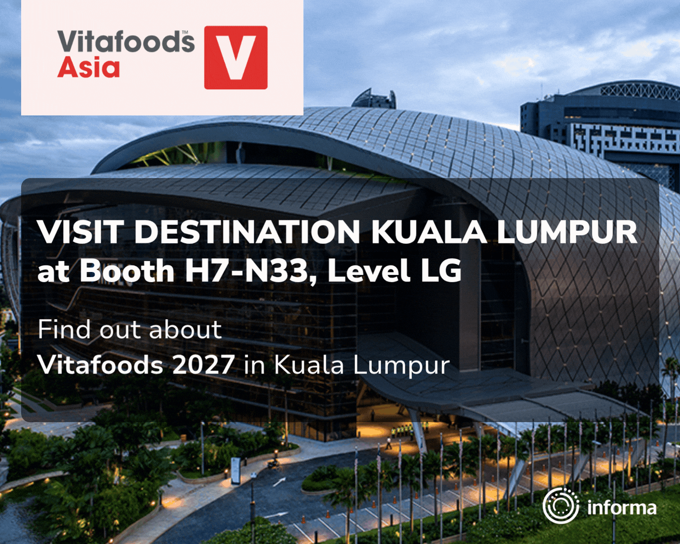 Vitafoods 2027: Kuala Lumpur