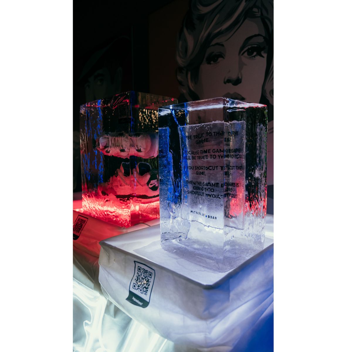 SCULTURE DI GHIACCIO - INCASTONAMENTO