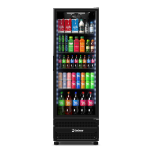 Refrigerador VRS13 Porta de Vidro Full Black 393L