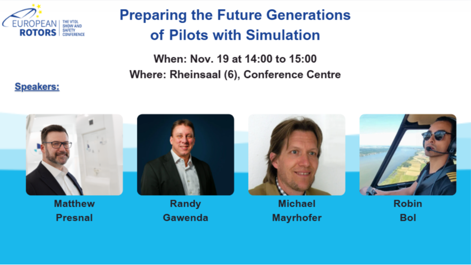 Preparing the Future Generations of Pilots with Simulation