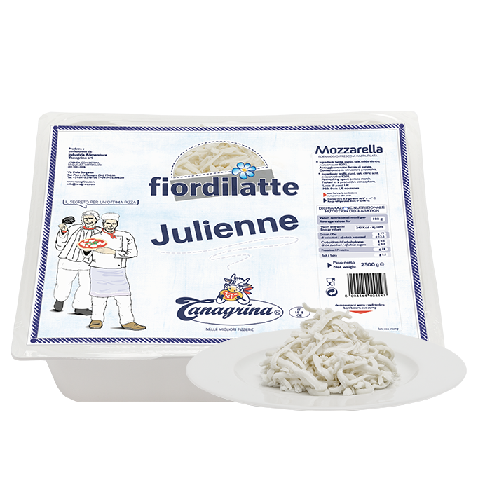 Mozzarella fior di latte Julienne