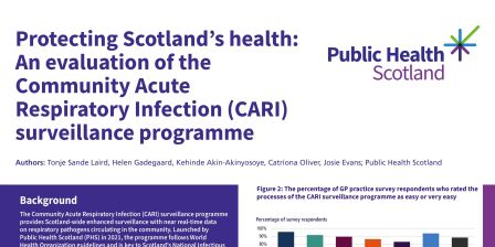 7c - Protecting Scotland’s health: An evaluation of the Community Acute Respiratory Infection (CARI) surveillance programme