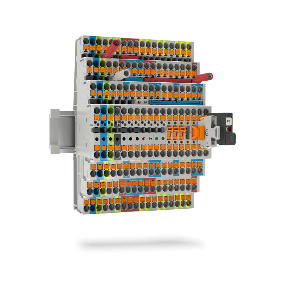 Slimme schakelingsopbouw met minimaal benodigde ruimte in de schakelkast