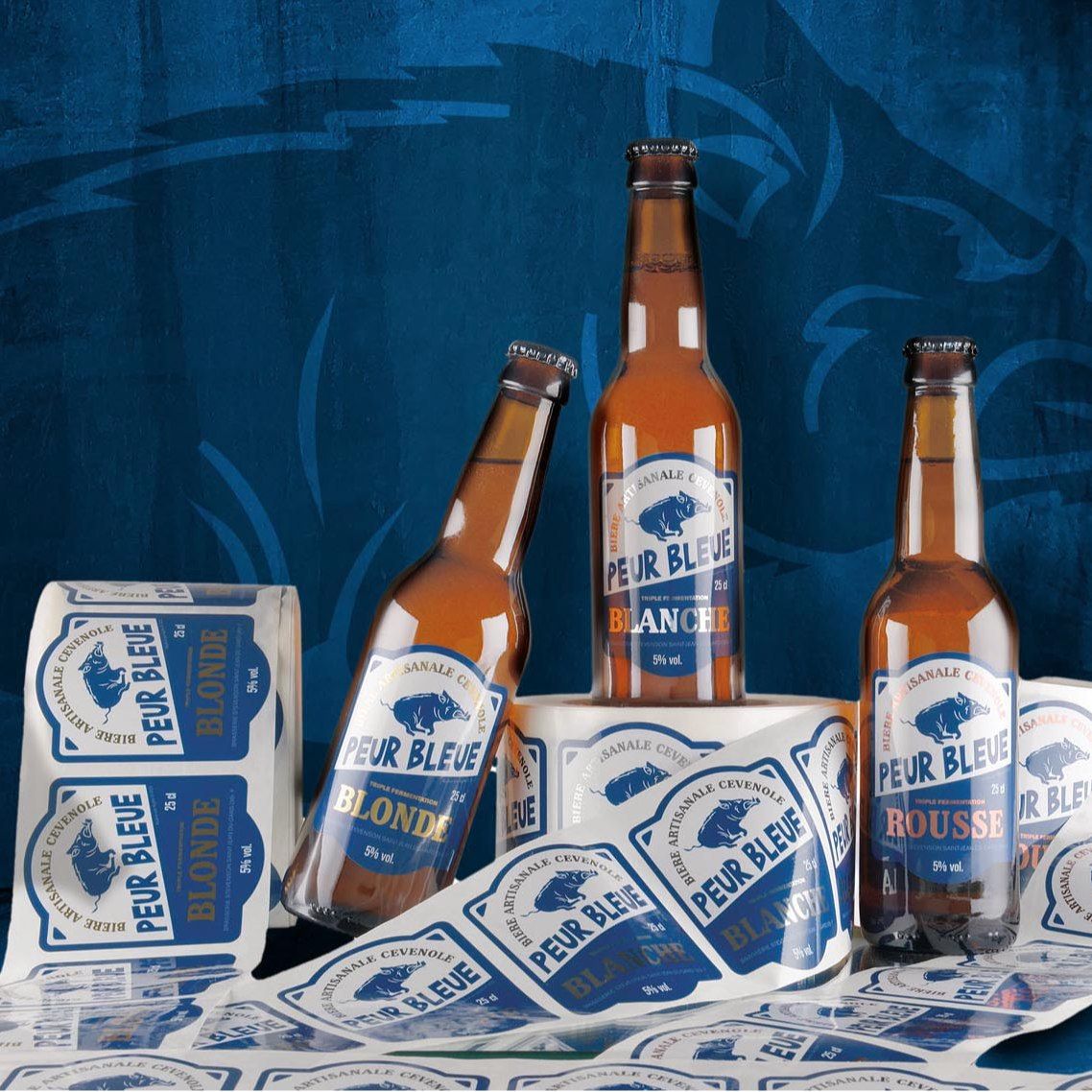 Digital Adhesive Labels