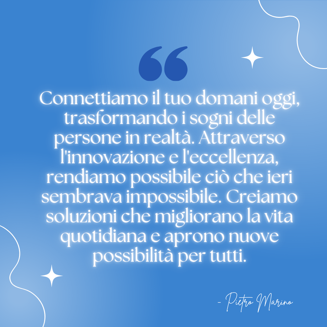 QUAL È LA NOSTRA META?