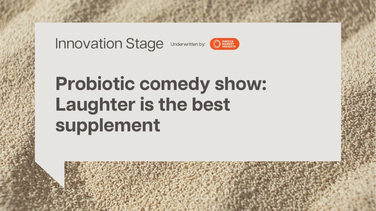 Probiotic comedy show: Laughter is the best supplement