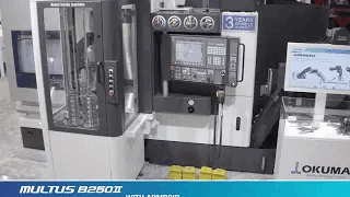 Okuma's MULTUS B250II - Multitasking Lathe