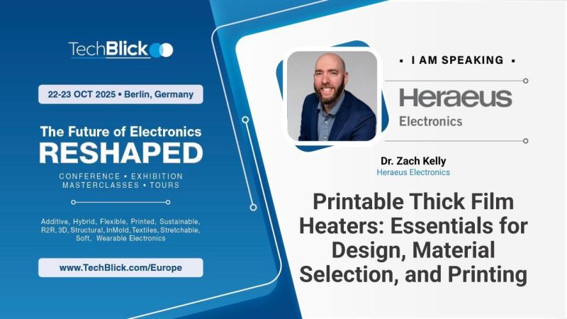 Heraeus Electronics - Printable Thick Film Heaters: Essentials for Design, Material Selection, and Printing