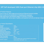 100G Server Adapter with GRT G810-2Q chip