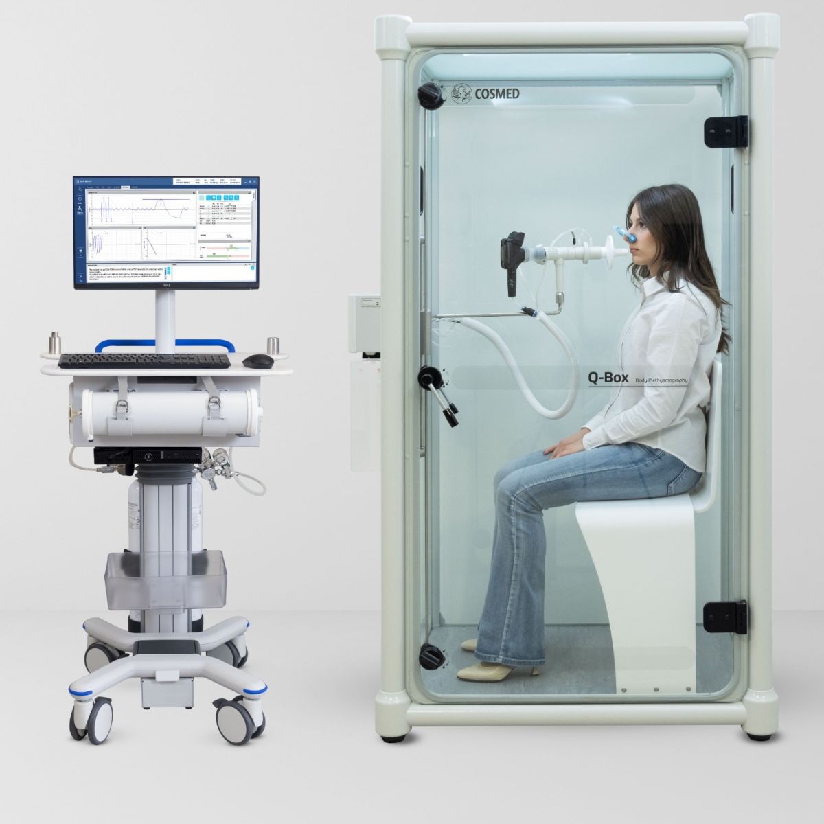 Quark PFT - Full modularity and networking for truly customised Lung Function testing solutions
