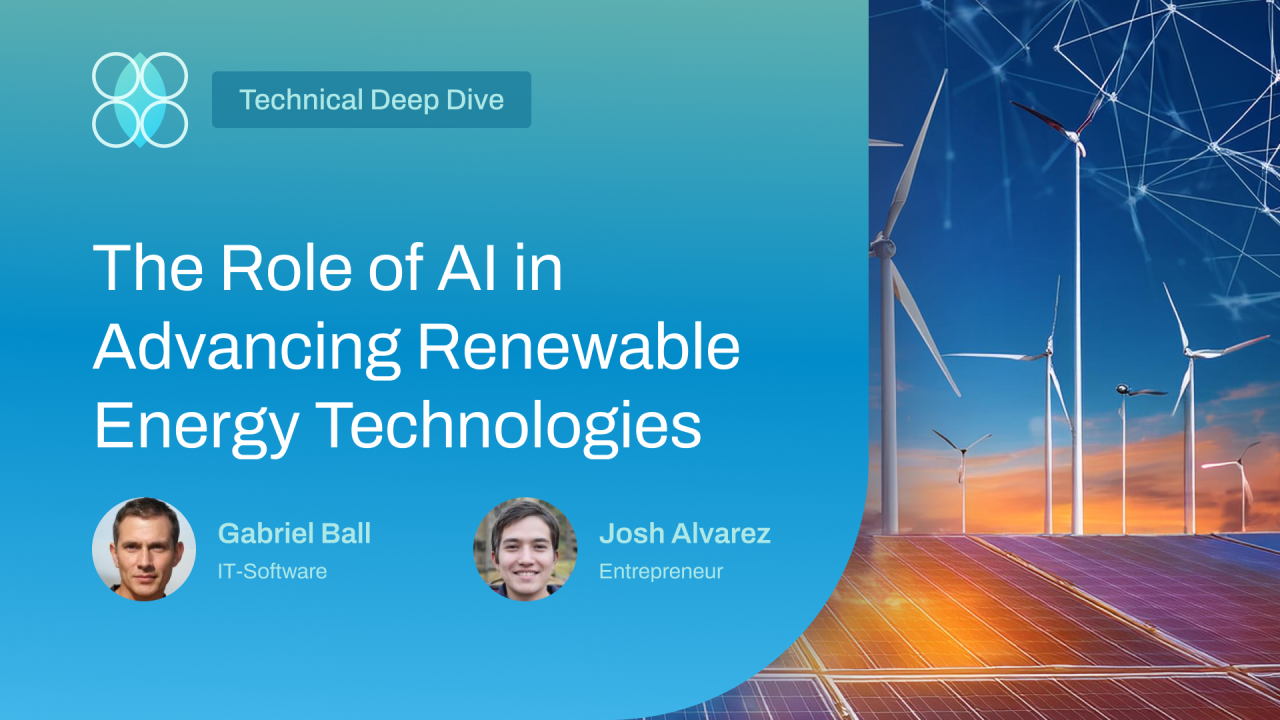 The Role of AI in Advancing Renewable Energy Technologies